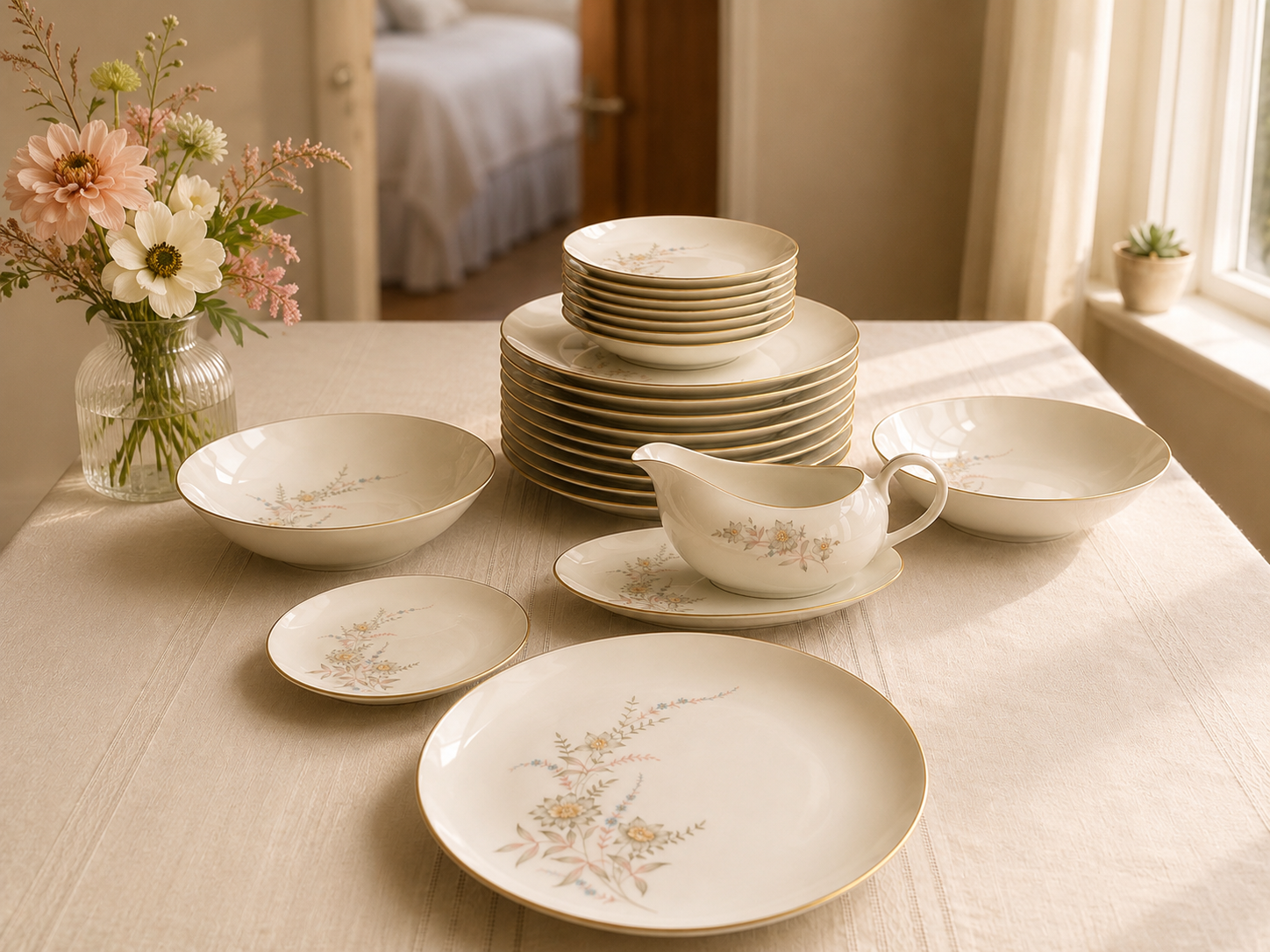 Wentworth Summer Song 22-Piece Service for Ten