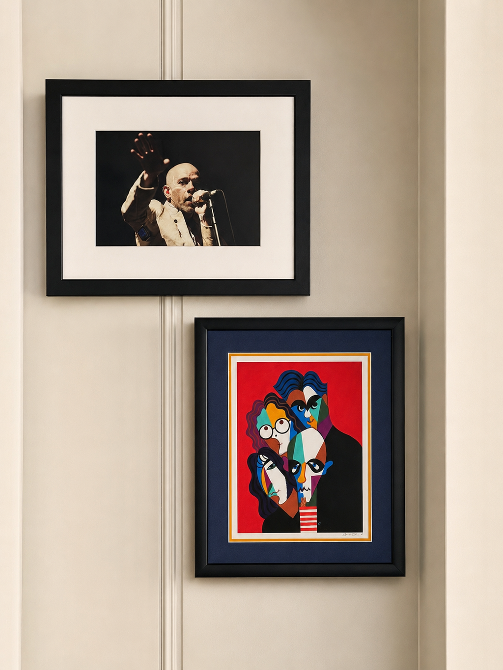 Dave Hogan Michael Stipe at Brixton Photograph 001/495