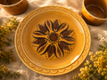 Homer Laughlin Golden Harvest 10.25-Inch Dinner Plate