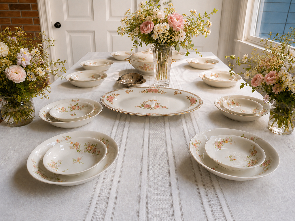 Bernardaud Limoges BER130 Coupe Soup Bowl, 7⅜ Inch