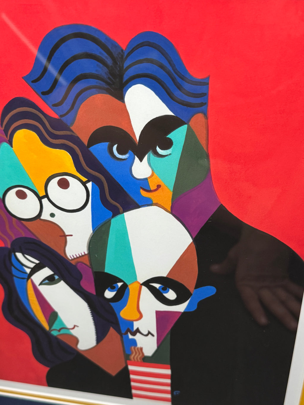 David Cowles — Original R.E.M. Gouache, Signed, 19×16" Rare!