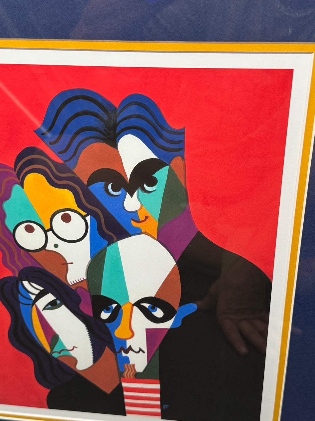 David Cowles — Original R.E.M. Gouache, Signed, 19×16" Rare!