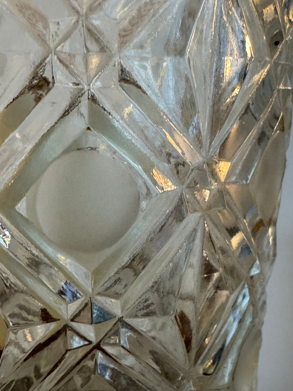 CATCO Italian Marble & Romanian Crystal Table Lamp