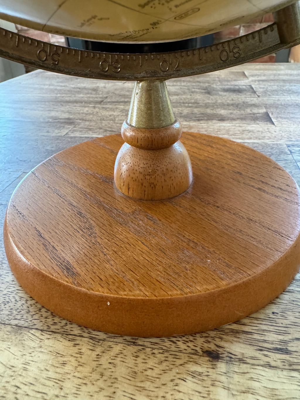 Cram's Imperial World Cold War-Era Tabletop Globe