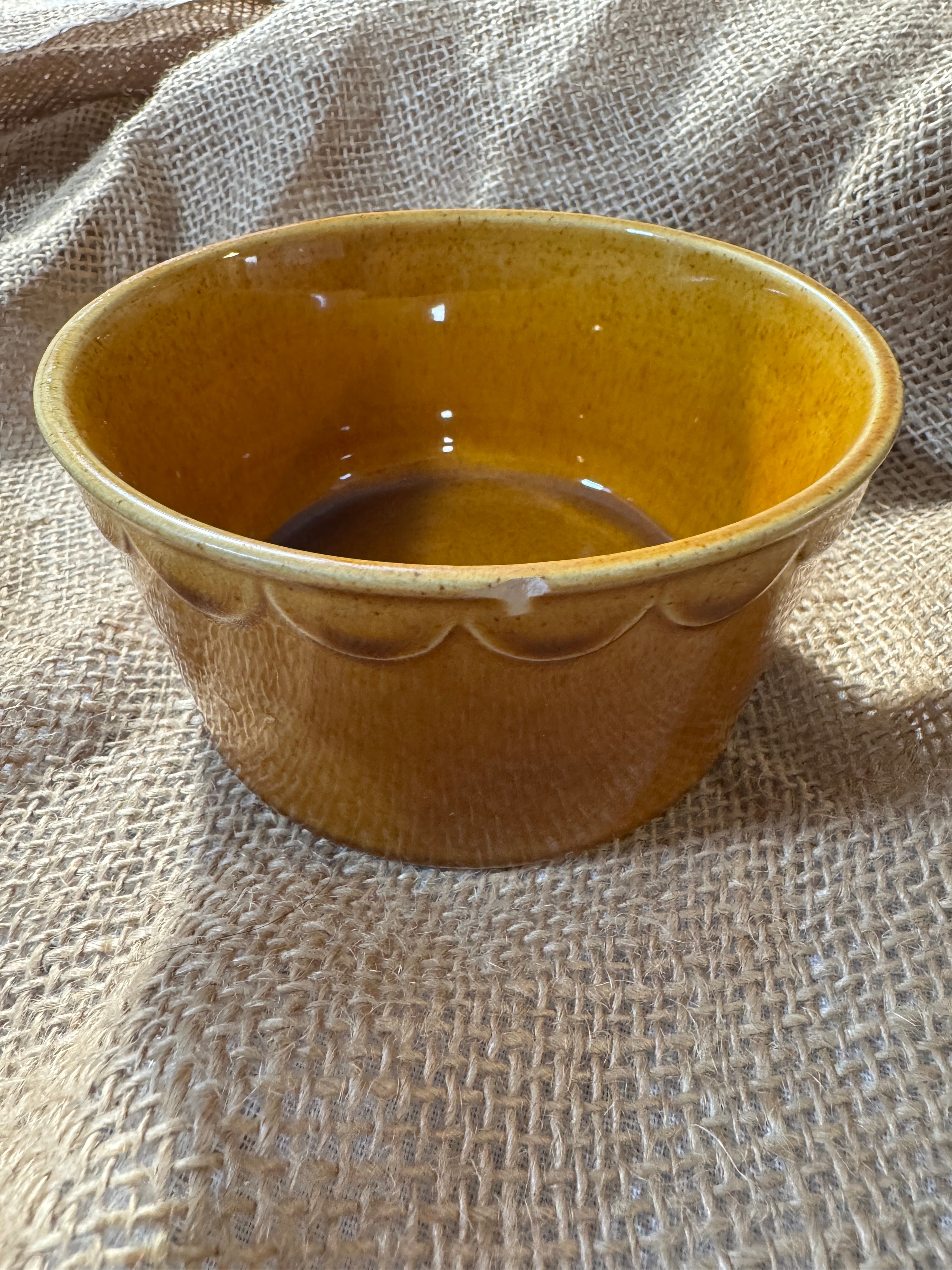 Homer Laughlin Golden Harvest 5-Inch Open Soup Bowl